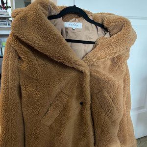 Teddy Sherpa Faux Fur Jacket